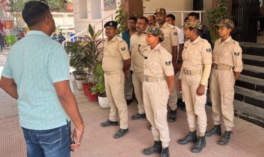 जाम से जूझते डुमरांव में पुलिस का एक्शन प्लान लागू