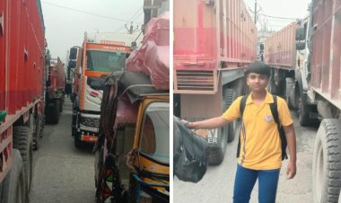 आधे घंटे में खुला स्टेशन रोड का जाम, ट्रैफिक इंचार्ज की सक्रियता की लोगों ने की सराहना