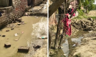 नाले पर कब्जा, बस्ती बनी तालाब: चौसा के वार्ड 12 में गंदे पानी के बीच जीने को मजबूर लोग