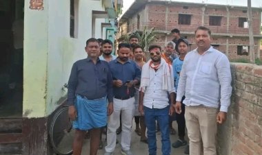दहीवर में पेयजल संकट गहराया, लीकेज पाइपलाइन से गलियों में फैला पानी