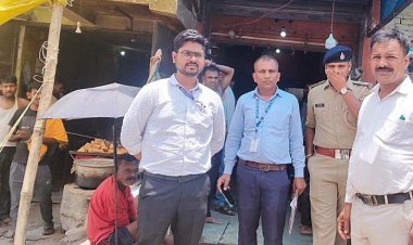 रघुनाथपुर बाजार में बाल श्रम पर बड़ा एक्शन