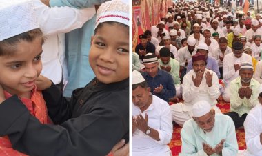 ईद-उल-अजहा पर गूंजी अमन और कुर्बानी की सदाएं