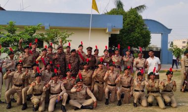 वार्षिक प्रशिक्षण शिविर का सांस्कृतिक कार्यक्रम के साथ हुआ समापन