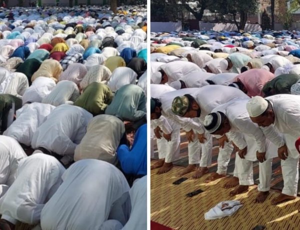 सौहार्द और अकीदत के माहौल में मनाया गया बकरीद का त्योहार: