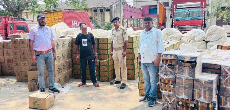 बक्सर बॉर्डर पर शराब तस्करी का बड़ा खेल बेनकाब