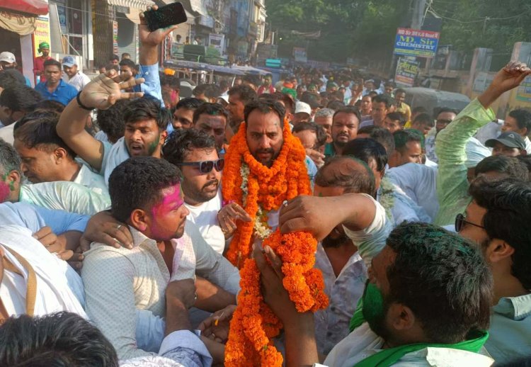 आरा–बक्सर एमएलसी उपचुनाव में सोनू राय की जीत पर कांग्रेस नेताओं ने जताई खुशी