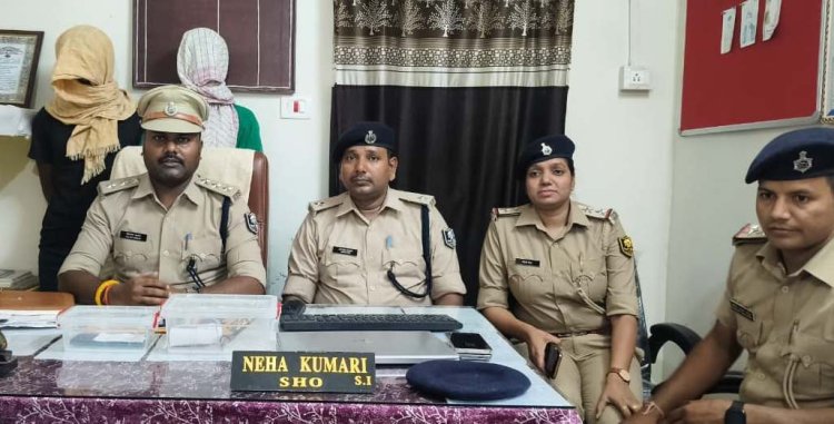 छह दिन में लूटकांड का खुलासा, दो अंतरराज्यीय कुख्यात लुटेरे गिरफ्तार