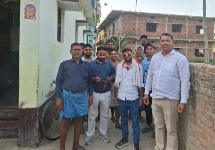 दहीवर में पेयजल संकट गहराया, लीकेज पाइपलाइन से गलियों में फैला पानी