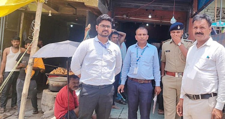रघुनाथपुर बाजार में बाल श्रम पर बड़ा एक्शन