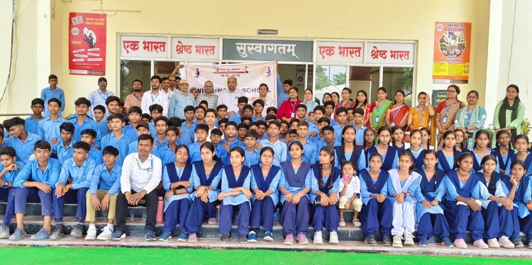 कृषि कॉलेज में छात्रों ने जाना उच्च शिक्षा और पर्यावरण संरक्षण का महत्व