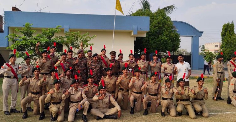 वार्षिक प्रशिक्षण शिविर का सांस्कृतिक कार्यक्रम के साथ हुआ समापन