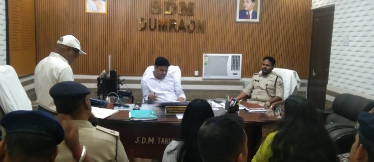 अतिक्रमण से लेकर नीलाम वाद तक हजारों फाइलों में कैद इंसाफ, एसडीएम ने अफसरों को दिखाई सख्ती