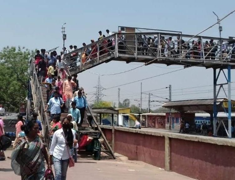 अमृत भारत योजना की राह में डुमरांव स्टेशन, नए फुट ओवरब्रिज की तैयारी
