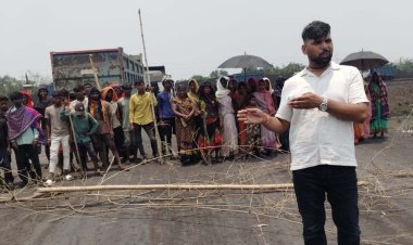 दो मासूमों की मौत पर फूटा जनाक्रोश, घंटों ठप रहा कोल डिपो का काम