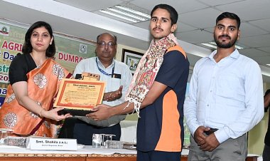 विश्व पर्यावरण दिवस पर राष्ट्रीय स्तर के खिलाड़ियों का हुआ सम्मान