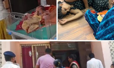 आईसीयू बना एमएनसीयू का गेट, पीपल की छांव में चला नवजात का इलाज