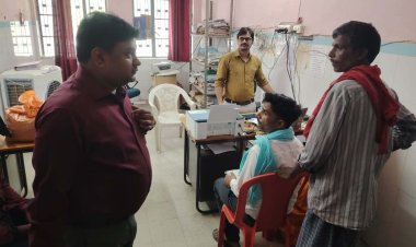 एमएनसीयू के गेट पर नवजात के इलाज मामले में प्रशासन सख्त, एसडीएम ने किया अस्पताल का निरीक्षण