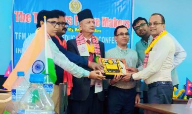 नेपाल की धरती पर चमका डुमरांव का नाम, शिक्षक डॉ. मनीष कुमार शशि को मिला अंतरराष्ट्रीय सम्मान