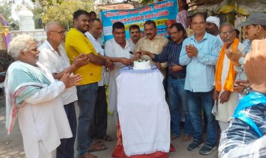 बलिया-डुमरांव-डिहरी रेल लाइन निर्माण संघर्ष समिति ने मनाई 21वीं वर्षगांठ