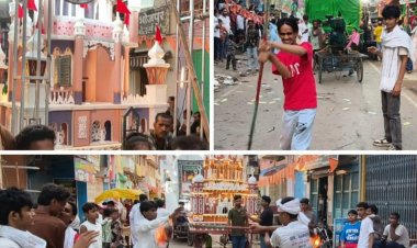 या अली... या हुसैन..., की सदाओं से गूंजा बक्सर...