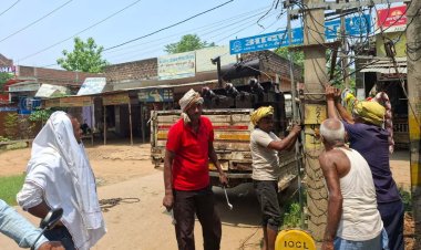 आदर्श नगर में बिजली संकट का समाधान, 63 की जगह लगा 100 केवीए का ट्रांसफार्मर