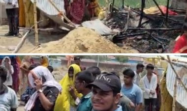 आग के तांडव में उजड़ा पशुपालक का सहारा, छह मवेशियों की जिंदा जलकर मौत