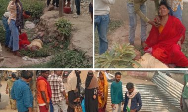 चलते-चलते थम गई जिंदगी: डुमरांव स्टेशन परिसर में अधेड़ की अचानक मौत, शव से लिपट रो पड़े परिजन
