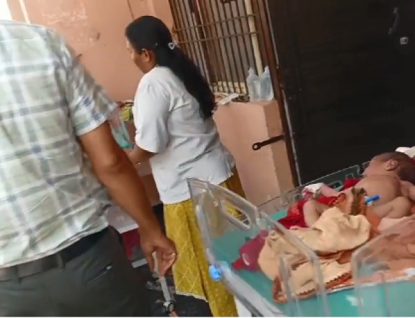 एमएनसीयू गेट पर नवजातों के इलाज मामले में पीएमओ ने लिया संज्ञान, जांच को पहुंची राज्य स्वास्थ्य समिति की टीम