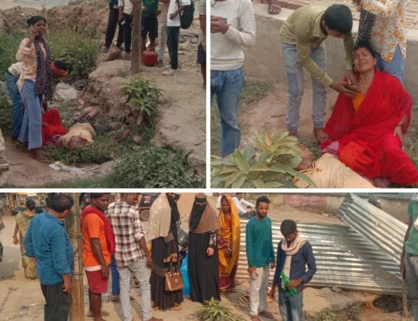 चलते-चलते थम गई जिंदगी: डुमरांव स्टेशन परिसर में अधेड़ की अचानक मौत, शव से लिपट रो पड़े परिजन