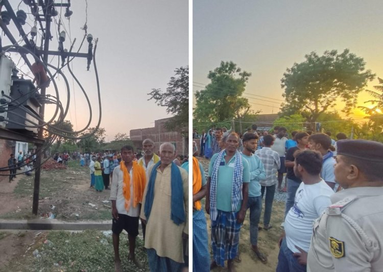 बिजली विभाग की लापरवाही ने ली एक और जान, धारा प्रवाहित तार की चपेट में आने से राजमिस्त्री की मौत