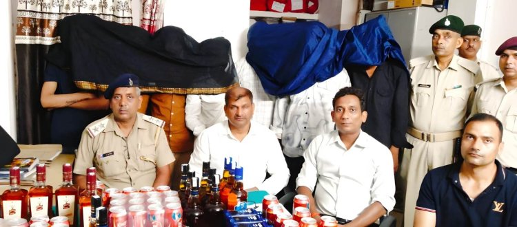 रेल पुलिस के संयुक्त अभियान में सात तस्कर गिरफ्तार