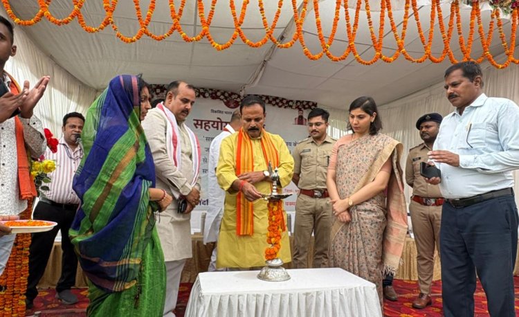 सहयोग शिविर में उमड़ी ग्रामीणों की भीड़, 128 शिकायतें दर्ज, कई मामलों का मौके पर हुआ निस्तारण