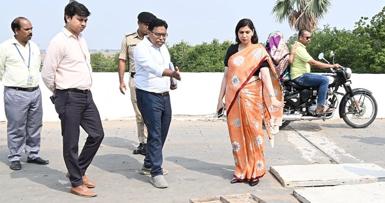निर्माणाधीन आरओबी धंसने पर प्रशासन सख्त, संवेदक पर एफआईआर दर्ज