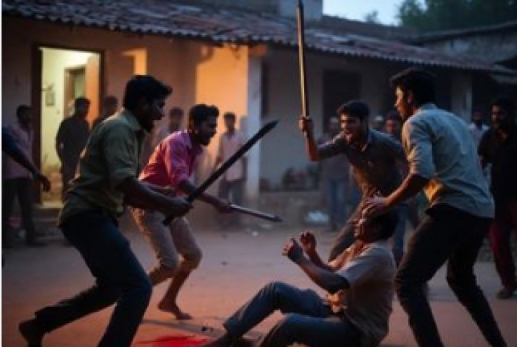 घर की सुरक्षा के लिए लगा रहे थे कैमरा, पड़ोसियों ने कर दिया हमला