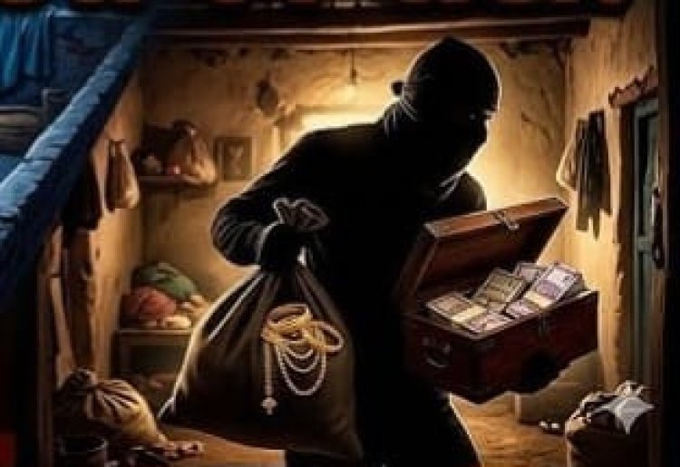 छत पर सोया परिवार, खाली हो गया घर: डुमरांव में लाखों की चोरी से दहशत