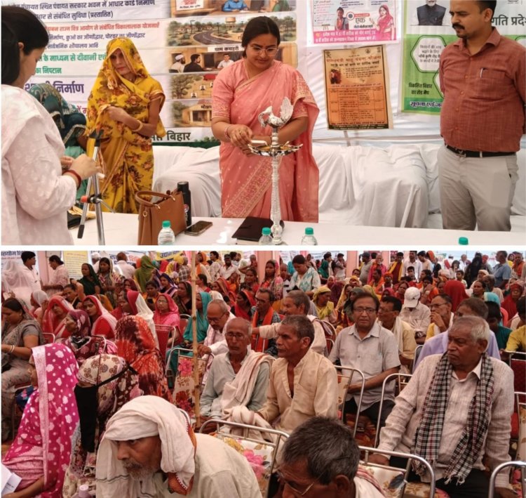सरेंजा में प्रशासन गांव के द्वार, सहयोग शिविर में 77 मामलों का मौके पर हुआ समाधान