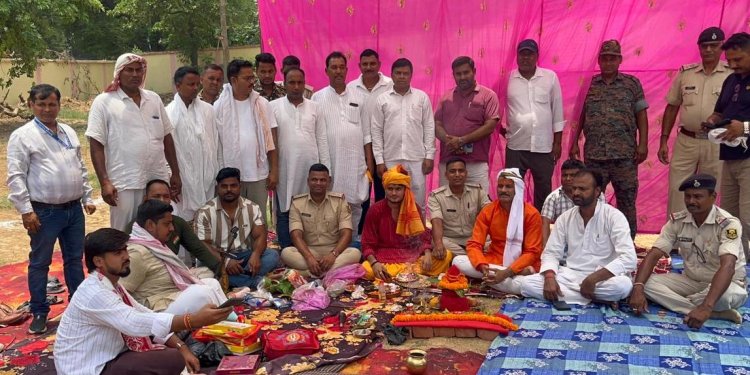 23 साल बाद बदलेगी नया भोजपुर थाने की तस्वीर, आधुनिक भवन निर्माण का शुभारंभ