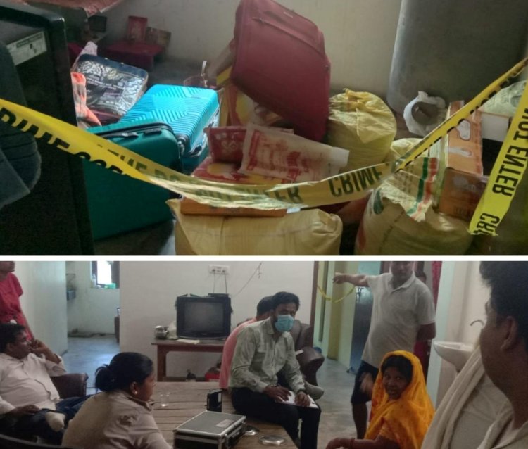 नुआंव में ‘स्प्रे गैंग’ का आतंक: एक रात में तीन घरों से 42 लाख की संपत्ति पर हाथ साफ, एफएसएल ने जुटाए सुराग