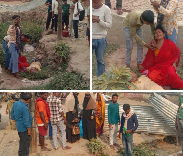 चलते-चलते थम गई जिंदगी: डुमरांव स्टेशन परिसर में अधेड़ की अचानक मौत, शव से लिपट रो पड़े परिजन