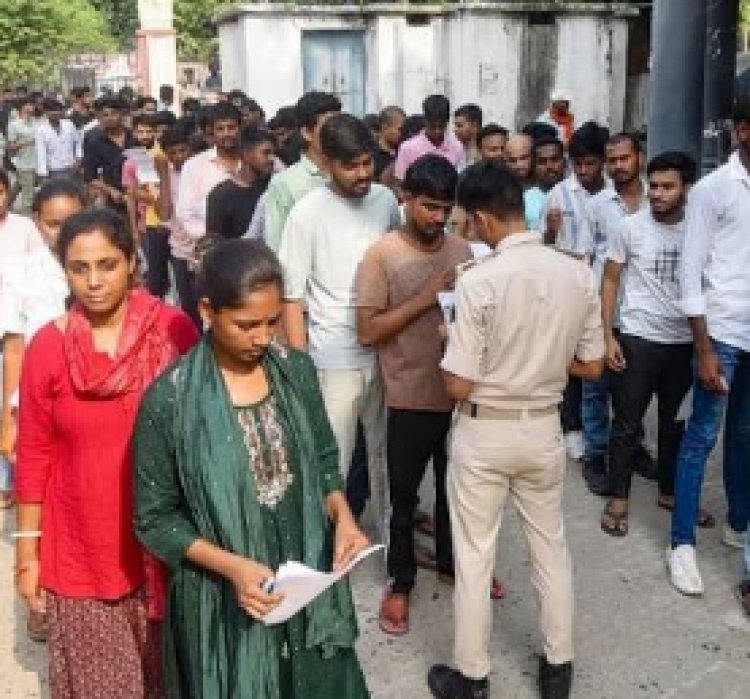 बक्सर में सिपाही भर्ती परीक्षा शांतिपूर्ण संपन्न, 5472 अभ्यर्थियों में 2496 ने दी परीक्षा