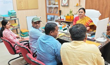 अंबेडकर आवासीय विद्यालय में सुविधाओं की समीक्षा, गुणवत्तापूर्ण भोजन व स्वच्छता पर जोर