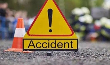 एनएच-922 पर अचानक रुकी दूध वाहन में ट्रेलर की भिड़ंत, दो घायल; एक की हालत गंभीर