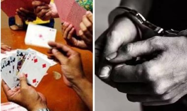 बंद पड़े संतोषी सिनेमा में जुए के बड़े अड्डे पर पुलिस का छापा, 15 जुआरी गिरफ्तार