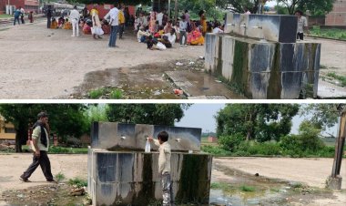 20.5 करोड़ की परियोजना, फिर भी बदहाल रघुनाथपुर स्टेशन: गंदगी, जलजमाव और दूषित पानी से यात्रियों का सामना