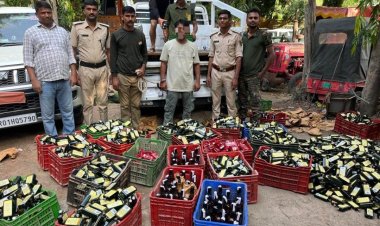 सीक्रेट चैंबर में छिपी 7 लाख की शराब पकड़ी, वीर कुंवर सिंह सेतु चेक पोस्ट पर उत्पाद विभाग की बड़ी कार्रवाई