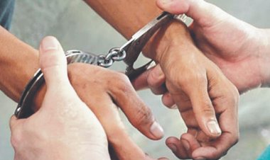 फर्जी तरीके से जमीन रजिस्ट्री के आरोप में अटांव पंचायत का सरपंच पति गिरफ्तार, जेल