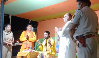 भागवत कथा में उमड़ रही आस्था, सत्संग के संदेश से भक्तिमय हुआ चौगाई