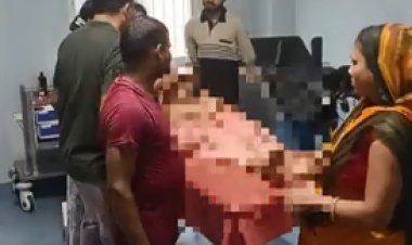 उर्स में उमड़ी भीड़ के बीच रेलवे ट्रैक किनारे हादसा, ट्रेन के दबाव से गिरी महिला; हाथ टूटा