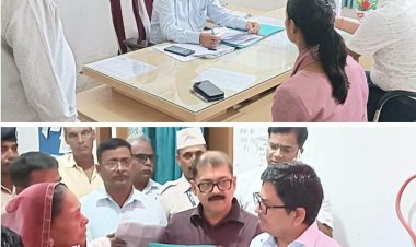 राजपुर अंचल कार्यालय में एडीएम का औचक निरीक्षण, लंबित मामलों पर जताई नाराजगी