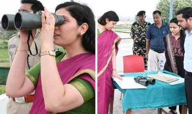 काला हिरणों के संरक्षण को प्राथमिकता, डीएम साहिला ने नवानगर रेस्क्यू सेंटर का किया निरीक्षण